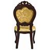 Design Toscano Lady Ambrose Shield Back Accent Chair: Each AF51247